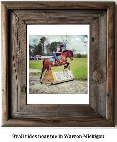 trail rides near me in Warren, Michigan